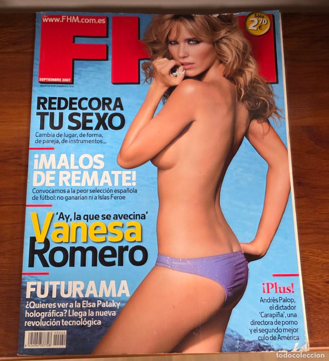 Coleccionismo de Revistas y Peri&oacute;dicos: REVISTA FHM N&ordm; 42. SEPTIEMBRE 2007. PORTADA VANESA ROMERO