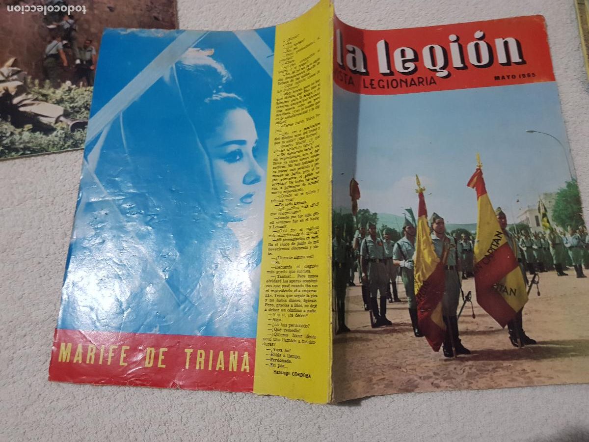 Coleccionismo de Revistas y Peri&oacute;dicos: LA LEGION REVISTA LEGIONARIA MAYO 1965