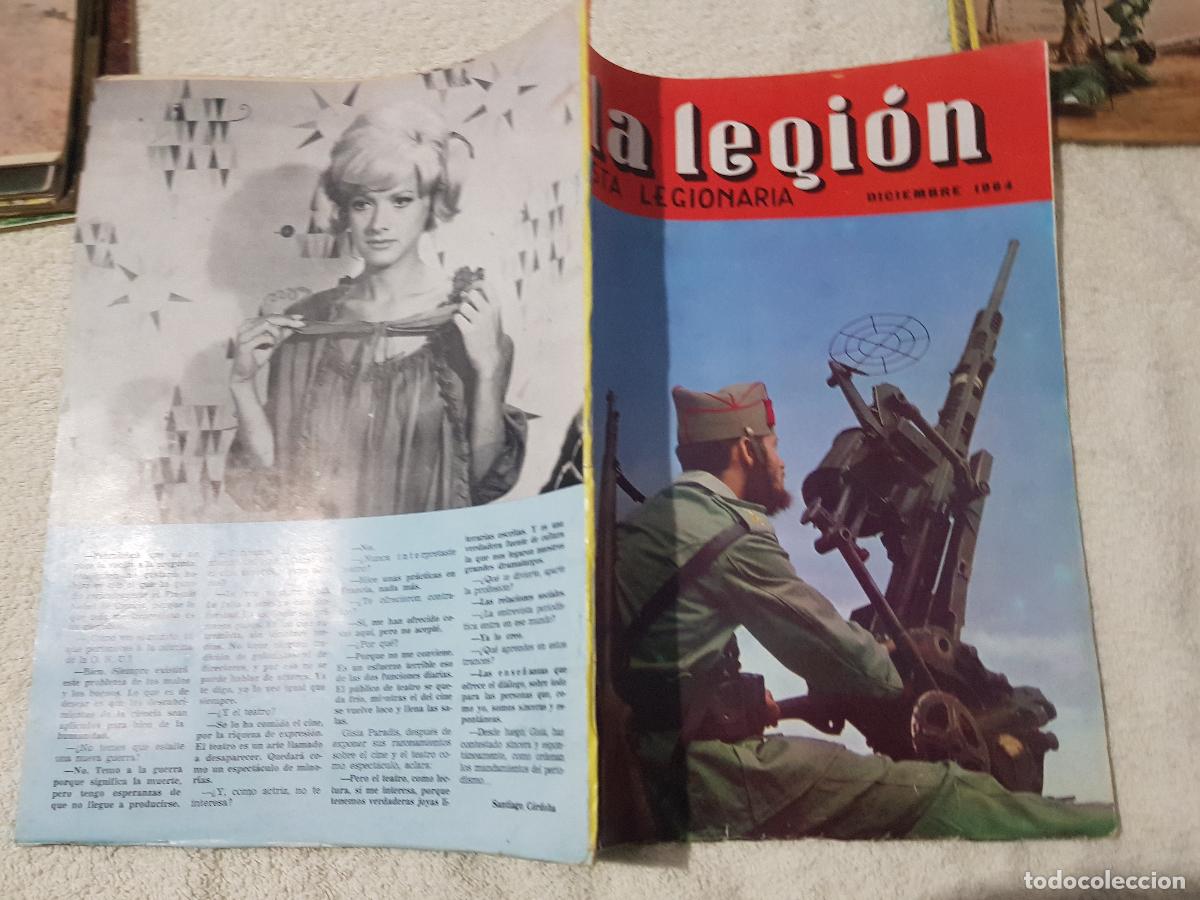 Coleccionismo de Revistas y Peri&oacute;dicos: LA LEGION REVISTA LEGIONARIA DICIEMBRE 1964