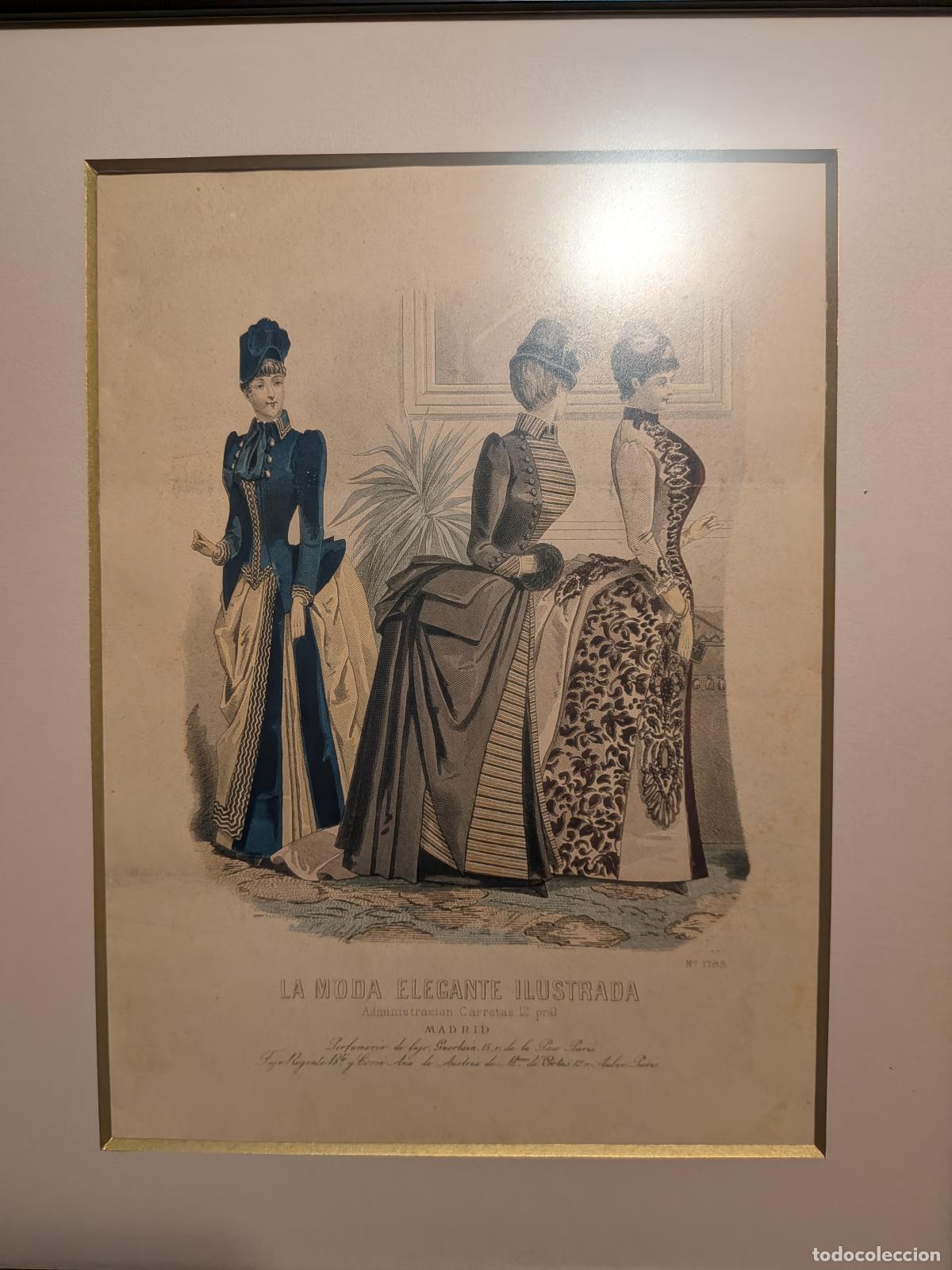 Colecionismo de Revistas e Jornais: Revistas de la moda elegante ilustrada de 1889.