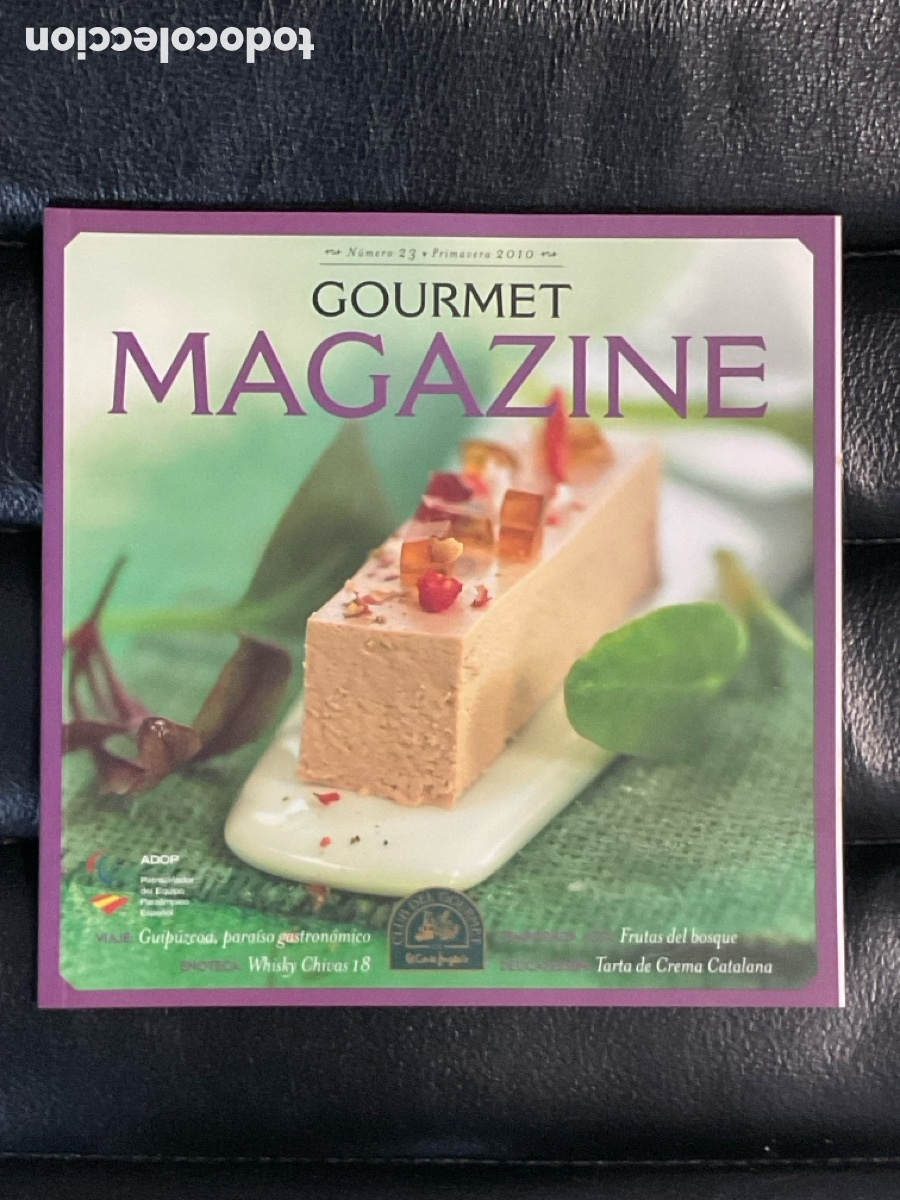 Coleccionismo de Revistas y Peri&oacute;dicos: Revista Gourmet Magazine n&deg; 23. Primavera 2010.