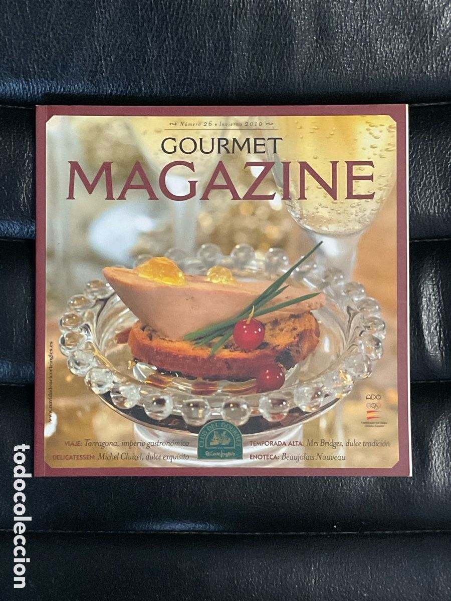 Colecionismo de Revistas e Jornais: Revista Gourmet Magazine n&deg; 26. Invierno 2010.