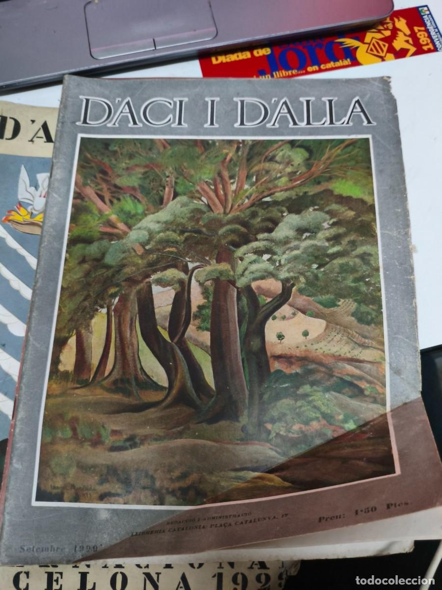 Collezionismo di Riviste e Giornali: 2 REVISTES D'ACI I D'ALLA 1929 setembre octubre