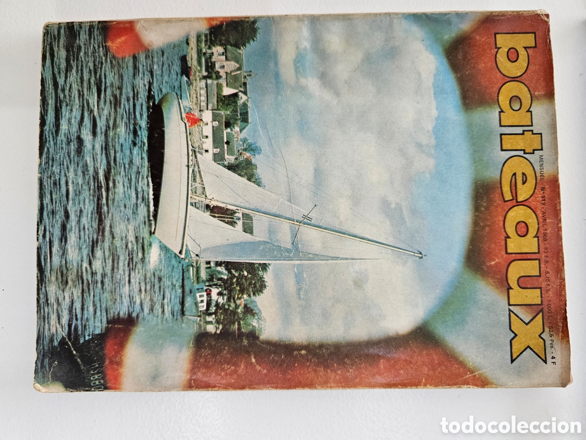 Sammeln von Zeitschriften und Zeitungen: Revista Vintage BATEAUX (Abril 1968) - N&aacute;utica Antigua