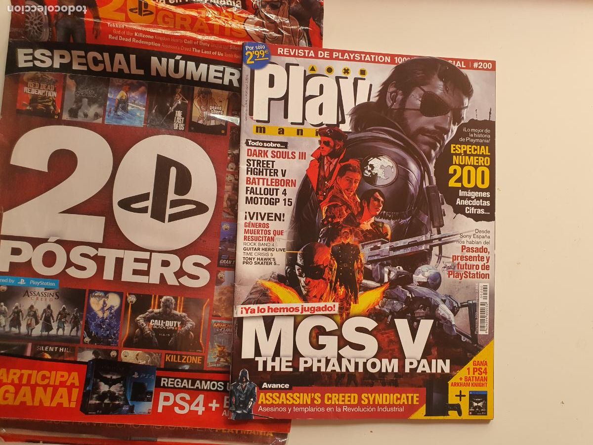 Coleccionismo de Revistas y Peri&oacute;dicos: REVISTA - PLAYSTATION PLAY MANIA - N&ordm; 200 METAL GEAR SOLID MGS V