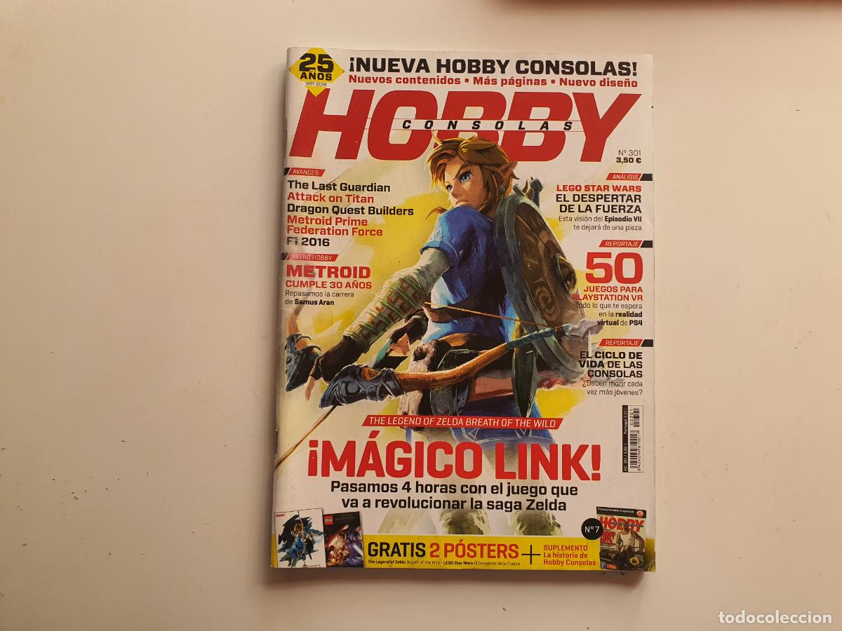 Coleccionismo de Revistas y Peri&oacute;dicos: REVISTA HOBBY CONSOLAS - N&ordm; 301 TIENE SUPLEMENTO Y POSTER ZELDA GTA