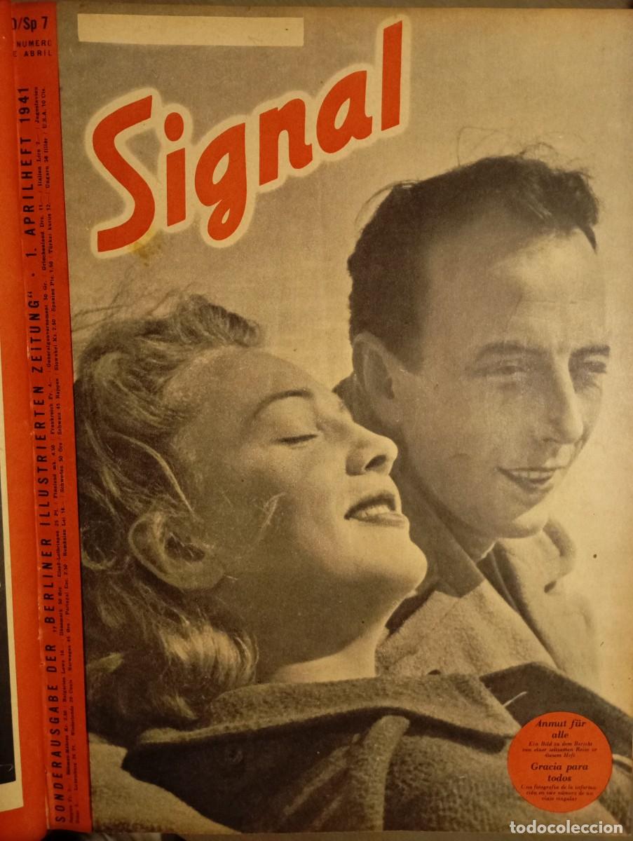 Colecionismo de Revistas e Jornais: Tomo 5. Revistas Signal 1941 en espa&ntilde;ol