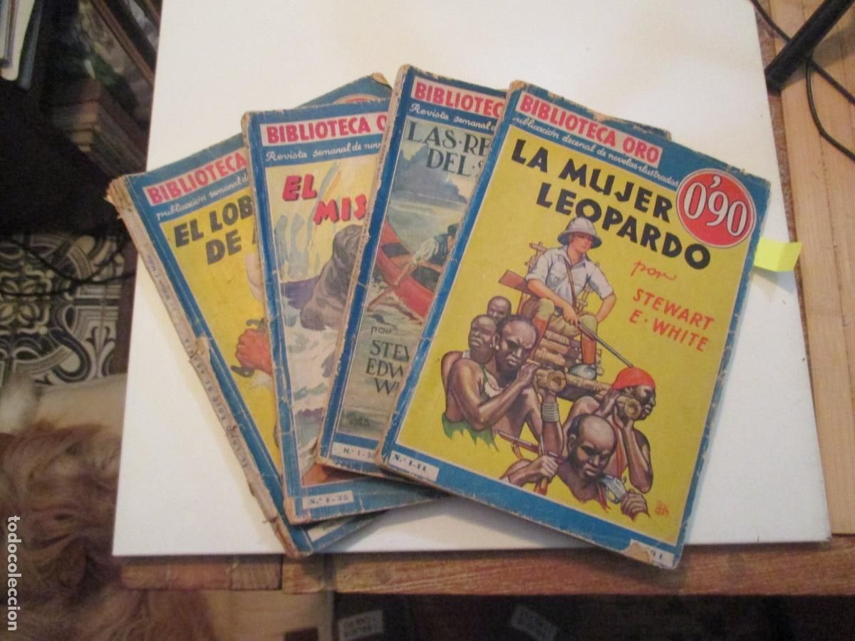 Collection Magazines and Newspapers: Biblioteca Oro ( publicaci&oacute;n decenal de novelas ilustradas a&ntilde;os 30 ) W38977