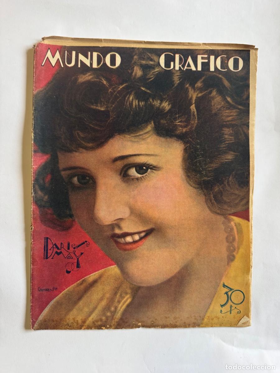 Coleccionismo de Revistas y Peri&oacute;dicos: Revista Mundo Grafico, A&ntilde;o 1929, Dari May, Roberto Causaux, Felix Azzati