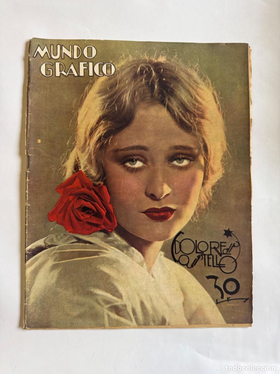 Coleccionismo de Revistas y Peri&oacute;dicos: Revista Mundo Grafico, A&ntilde;o 1929, Reyes, Infante Don Jaime, Infante Don Gonzalo