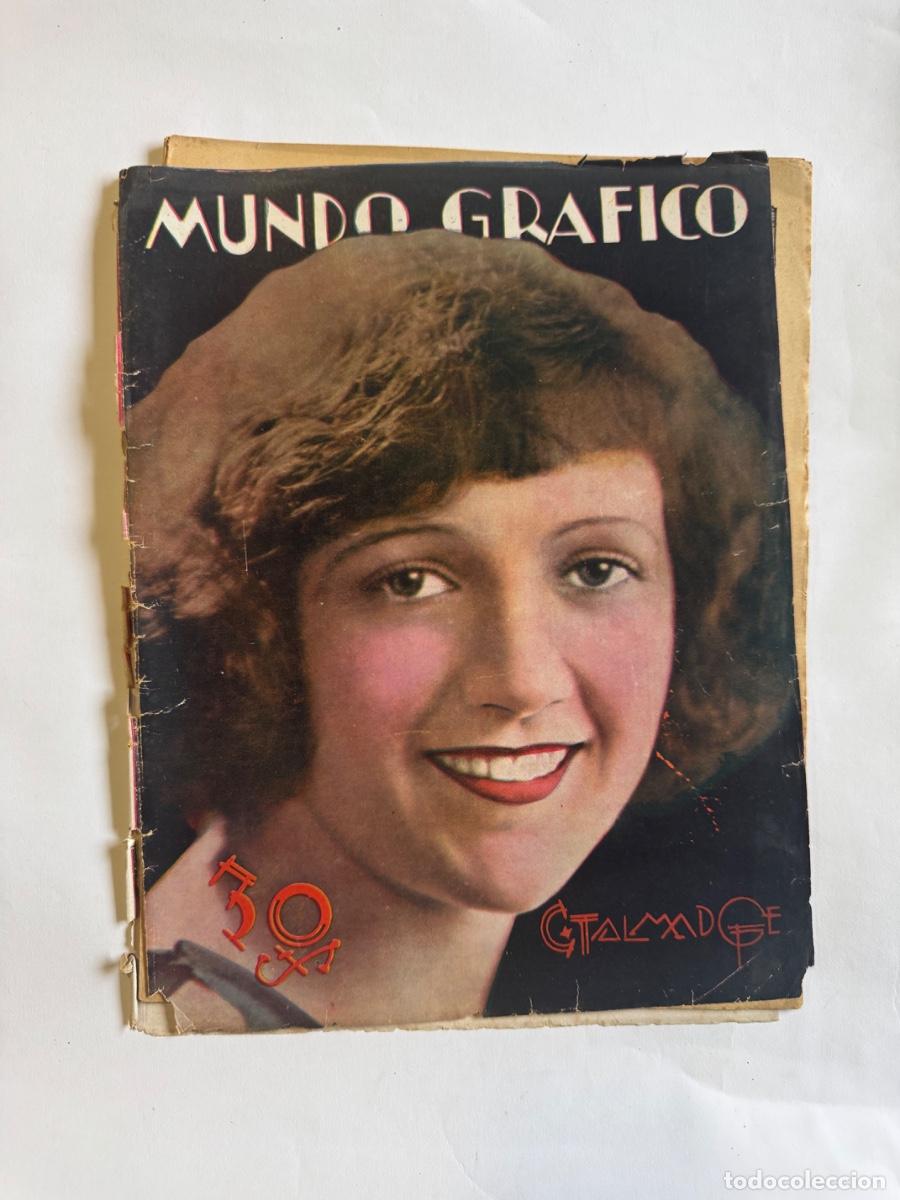 Coleccionismo de Revistas y Peri&oacute;dicos: Revista Mundo Grafico, A&ntilde;o 1929, Infanta Do&ntilde;a Isabel, Conde Zeppelin