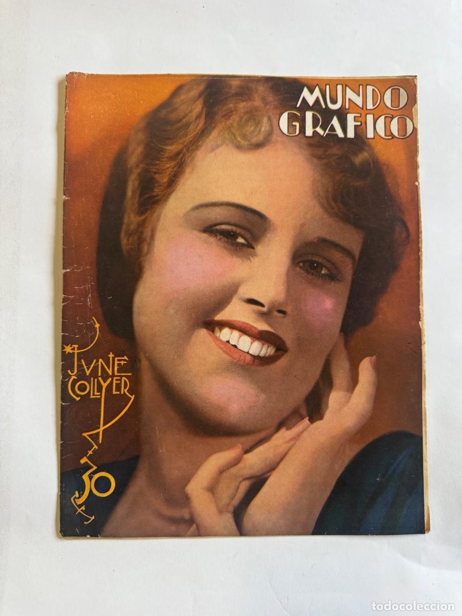 Coleccionismo de Revistas y Peri&oacute;dicos: Revista Mundo Grafico, A&ntilde;o 1929, Enrique Chicote, Loreto Prado, Josefina Baker, Don Jaime
