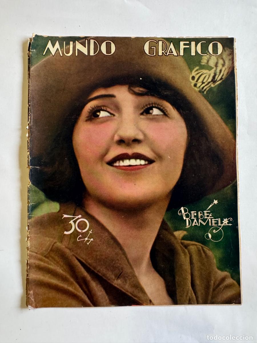 Coleccionismo de Revistas y Peri&oacute;dicos: Revista Mundo Grafico, A&ntilde;o 1929, Don Luis Sanchez Abal, Doctor Cifuentes, Franklin Torero