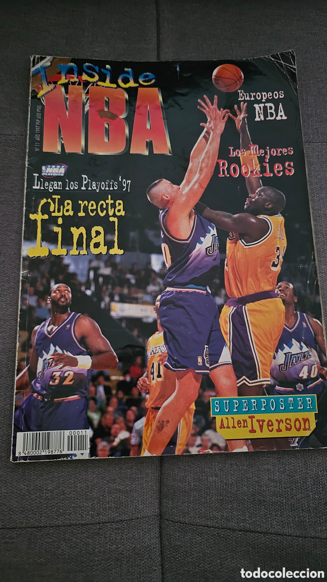 Coleccionismo de Revistas y Peri&oacute;dicos: Revista NBA Inside 11 a&ntilde;o 1997
