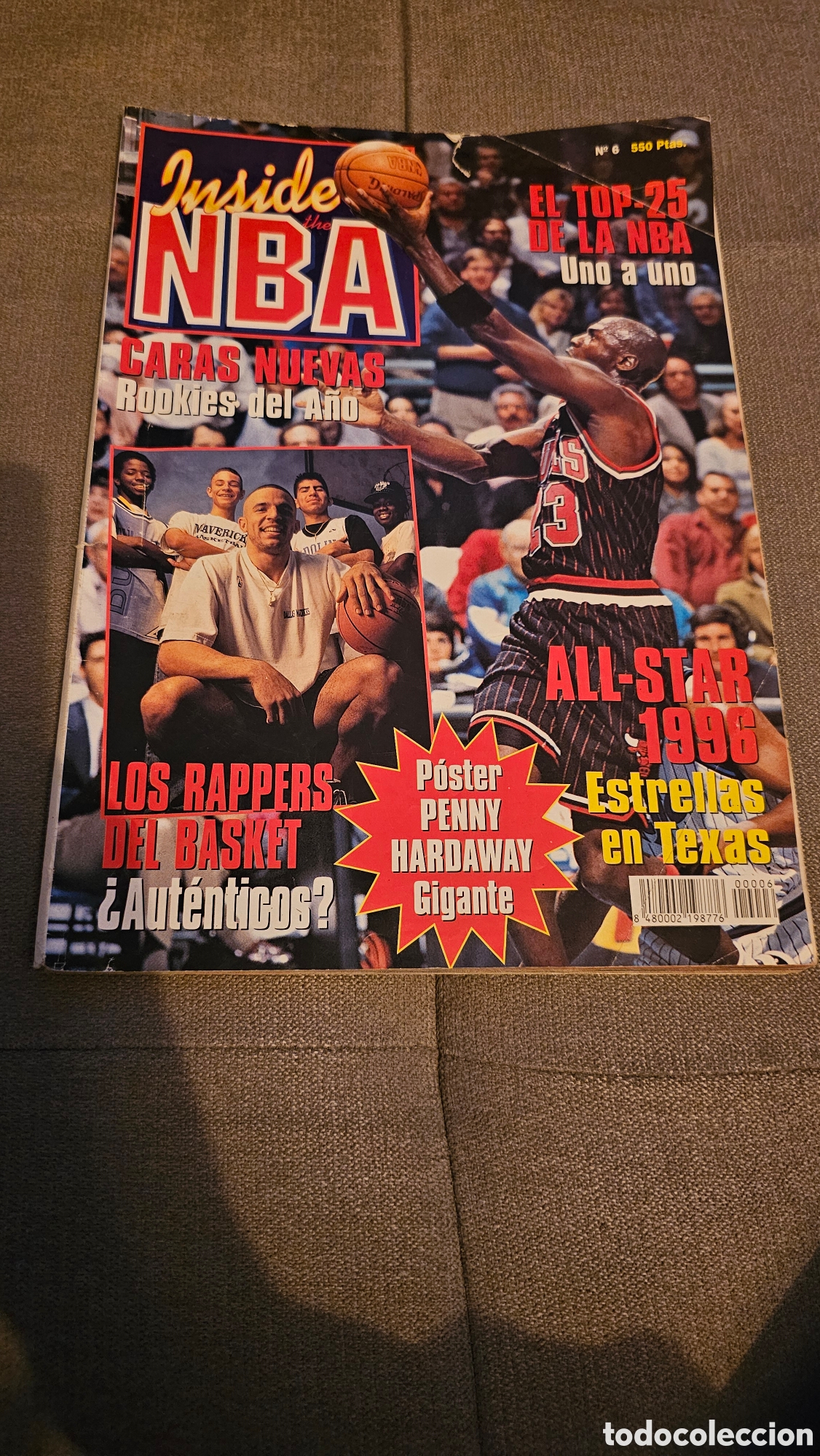 Coleccionismo de Revistas y Peri&oacute;dicos: Revista Inside NBA n&uacute;mero 6