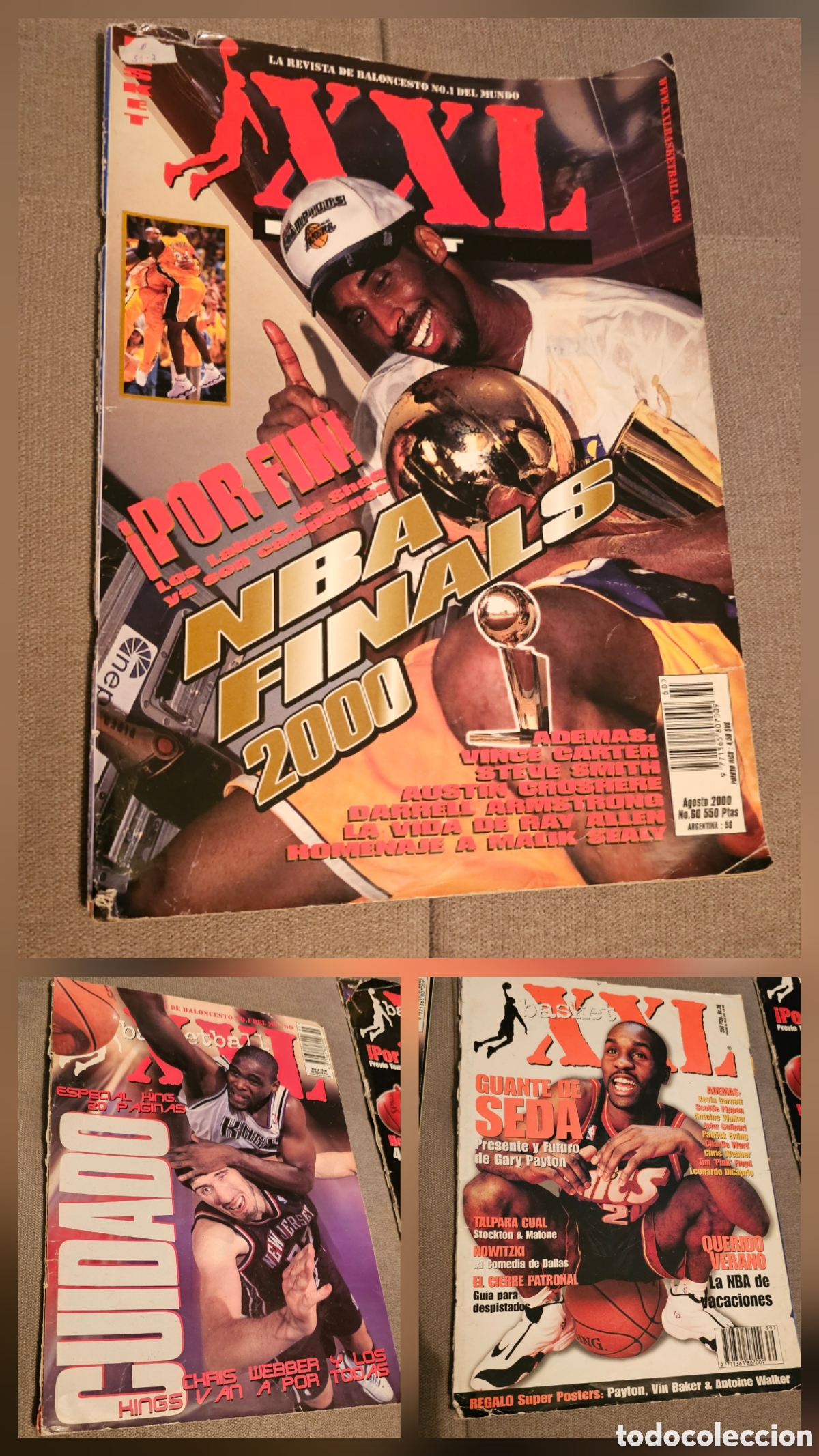 Coleccionismo de revistas y peri&oacute;dicos: 3 Revistas XXL Basket