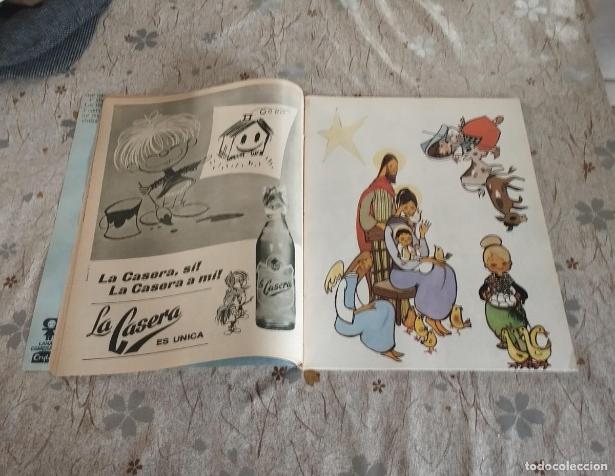 Coleccionismo de revistas y peri&oacute;dicos: Revista AMA EXTRA NAVIDAD 1966, BELEN RECORTABLE, ANGELES, DECORACION, MODA, REYES DE GRECIA