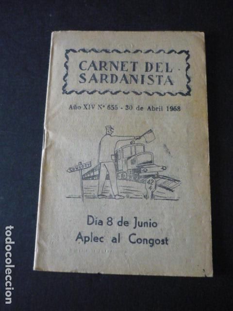 Collection Magazines and Newspapers: BARCELONA CARNET DEL SARDANISTA N&ordm; 655 1958