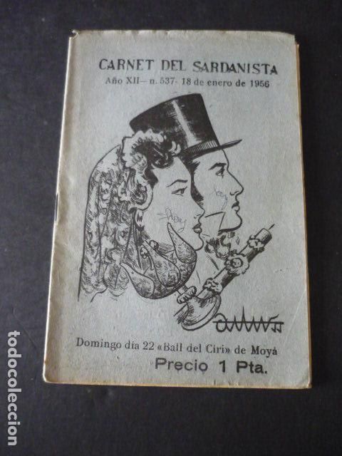 Coleccionismo de Revistas y Peri&oacute;dicos: BARCELONA CARNET DEL SARDANISTA N&ordm; 537 1956