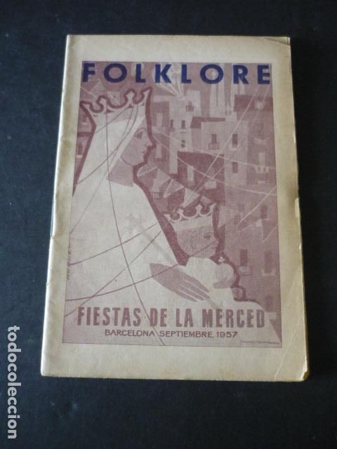 Collezionismo di Riviste e Giornali: BARCELONA FOLKLORE REVISTA SARDANAS Y ACTOS FOLKLORICOS SEPTIEMBRE 1957