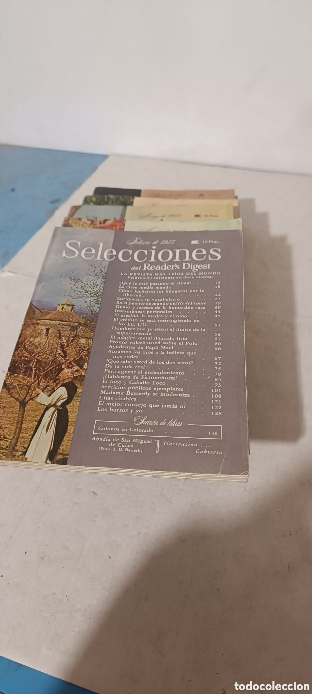 Collezionismo di Riviste e Giornali: Revista Selecciones del Reader's Digest a&ntilde;o 1957