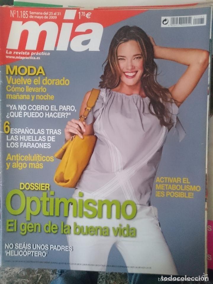 Colecionismo de Revistas e Jornais: MIA N 1185 DEL 25 AL 31 MAYO 2009 -CON PUBLICIDAD DE LA EPOCA-NOTICIAS-ETC