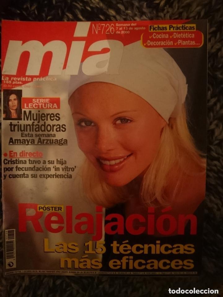 Colecionismo de Revistas e Jornais: MIA N 726 - DEL 7 AL 13 AGOSTO 2000