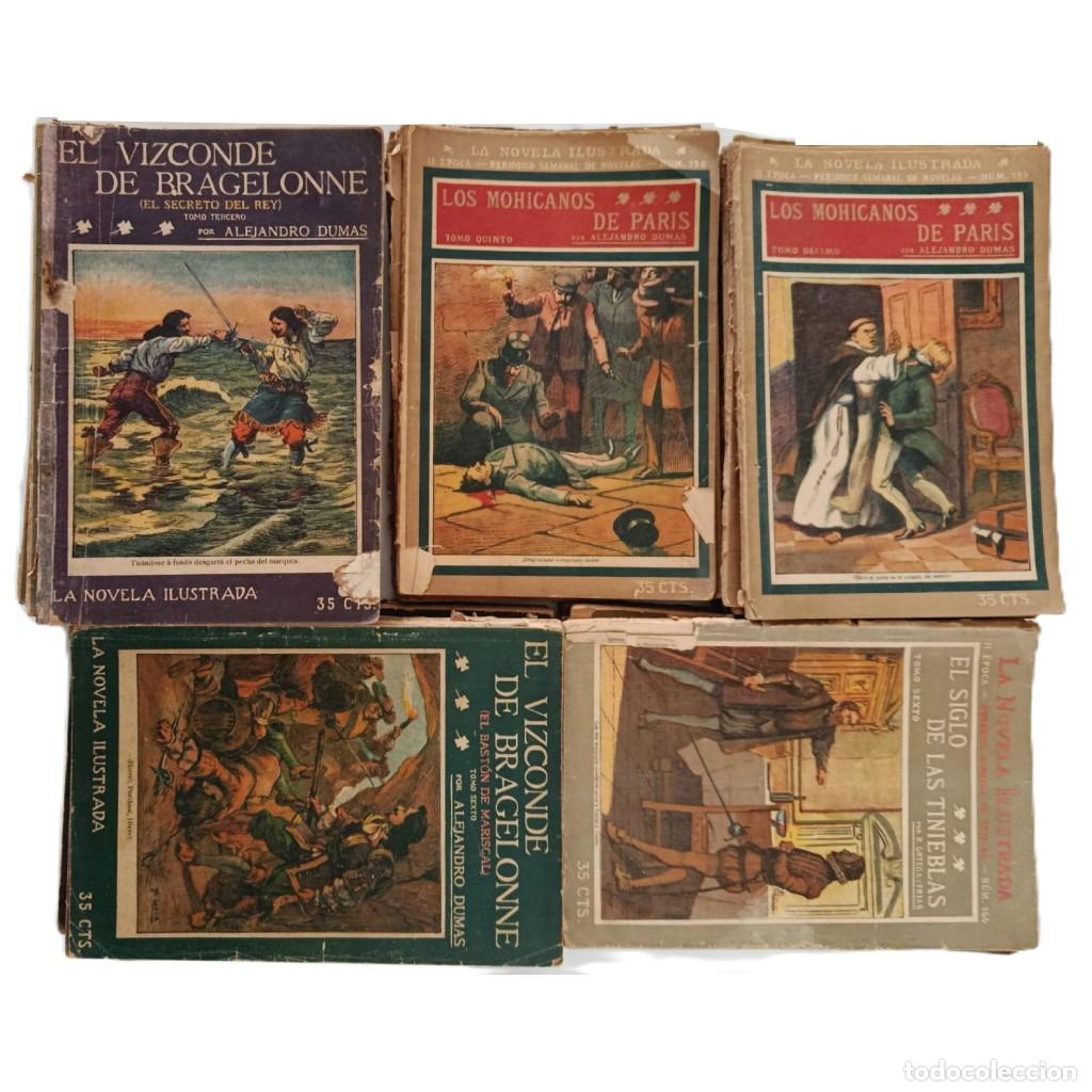 Coleccionismo de Revistas y Peri&oacute;dicos: LOTE 36 EJEMPLARES: &rdquo;LA NOVELA ILUSTRADA&rdquo; - DIRIGIDA POR VICENTE BLASCO IB&Aacute;&Ntilde;EZ