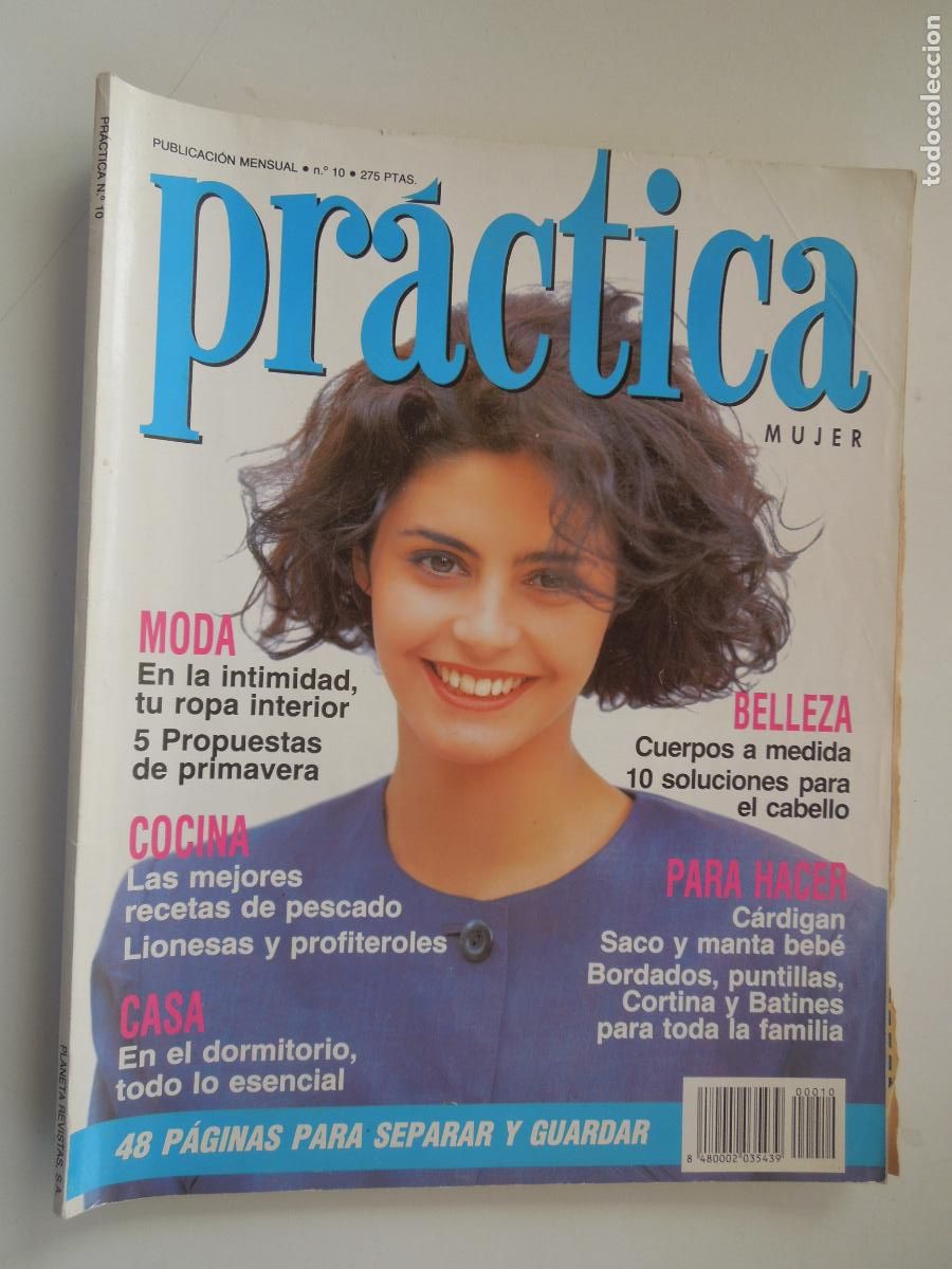 Coleccionismo de Revistas y Peri&oacute;dicos: PRACTICA MUJER N&ordm; 10 REVISTA DE MODA CON PATRONES