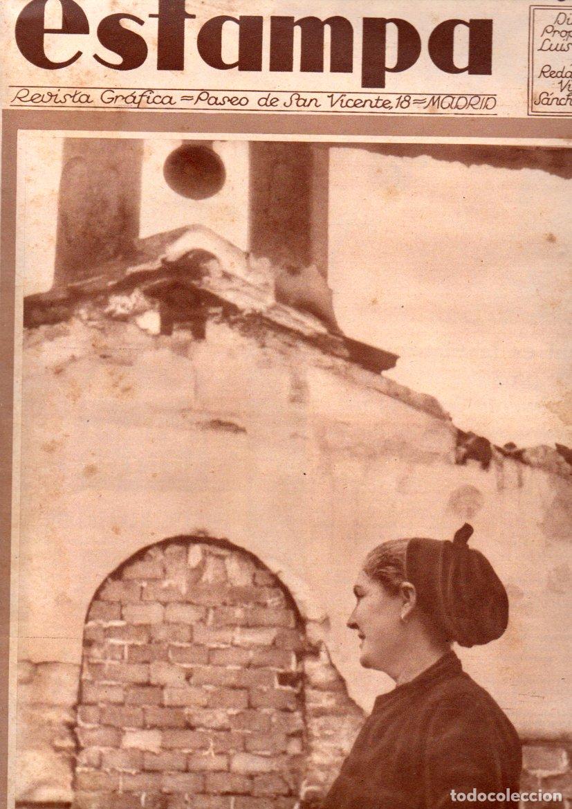 Coleccionismo de Revistas y Peri&oacute;dicos: REVISTA ESTAMPA 15 JULIO 1933 - LA PARRA, &Aacute;VILA - MAE WEST