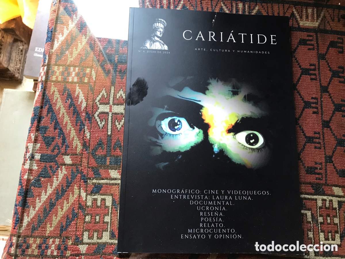 Coleccionismo de Revistas y Peri&oacute;dicos: Cari&aacute;tide n&ordm; 4. 2024. Monogr&aacute;fico: cine y videojuegos