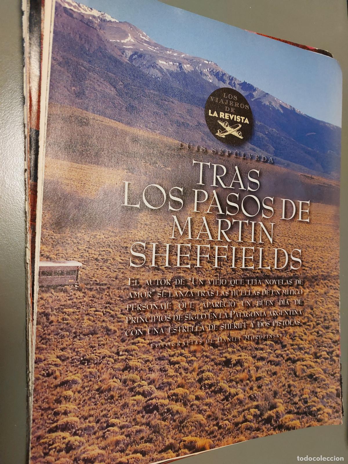 Collection Magazines and Newspapers: LOS TRES PASOS DE MARTIN SHEFFIELDS. 5 P&Aacute;GINAS. ART&Iacute;CULO EXTRAIDO DE REVISTA. GRAPA. COMPLETO