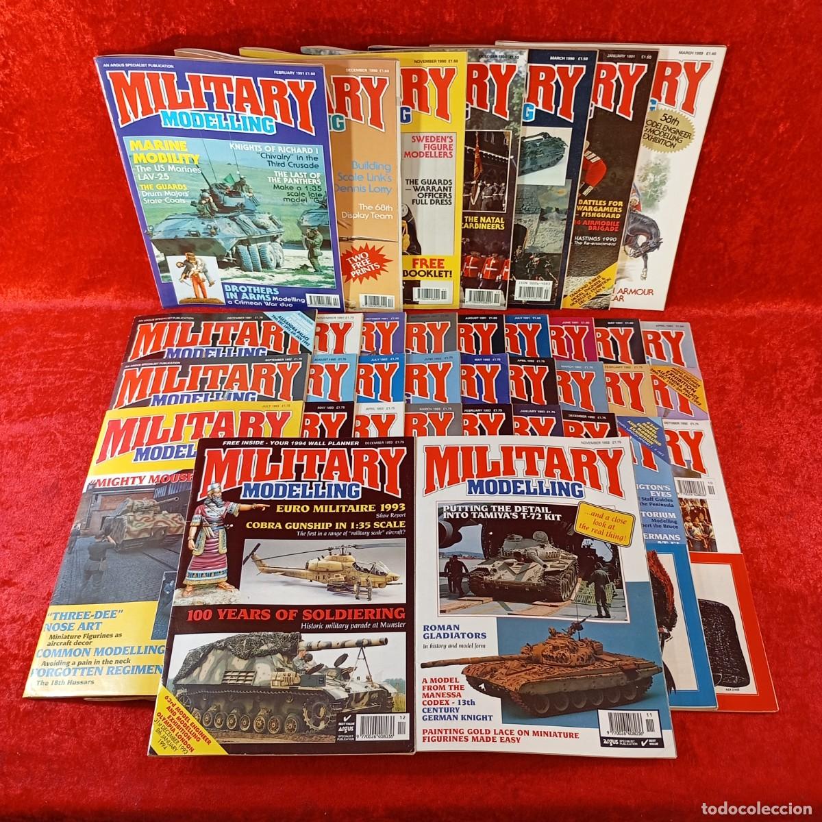 Sammeln von Zeitschriften und Zeitungen: MILITARY MODELLINT - LOTE 36 REVISTAS DE MODELISMO MILITAR - VER N&Uacute;MEROS EN LAS FOTOS / 7865