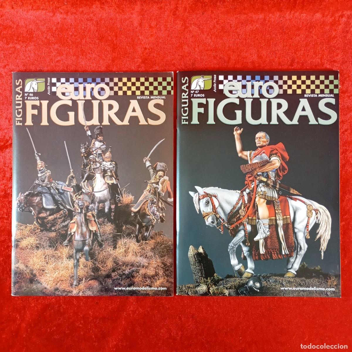 Collezionismo di Riviste e Giornali: EURO FIGURAS - LOTE 2 REVISTAS DE MODELISMO - N&Uacute;MEROS 46, 47 - 2005 / 7867