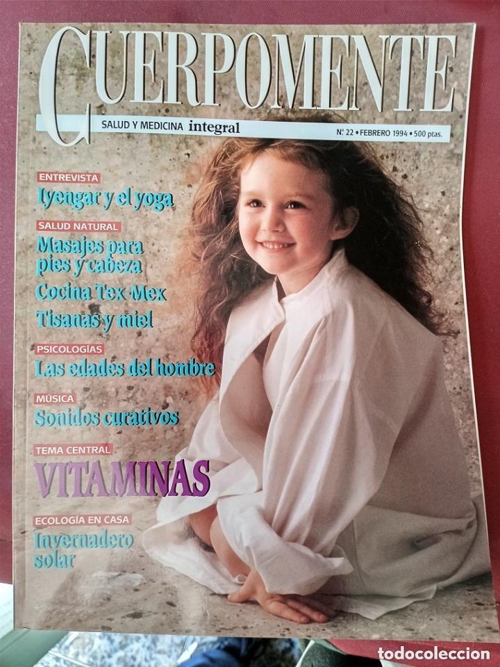 Coleccionismo de Revistas y Peri&oacute;dicos: CUERPOMENTE - SALUD Y MEDICINA INTEGRAL - N 22 FEBRERO 1994
