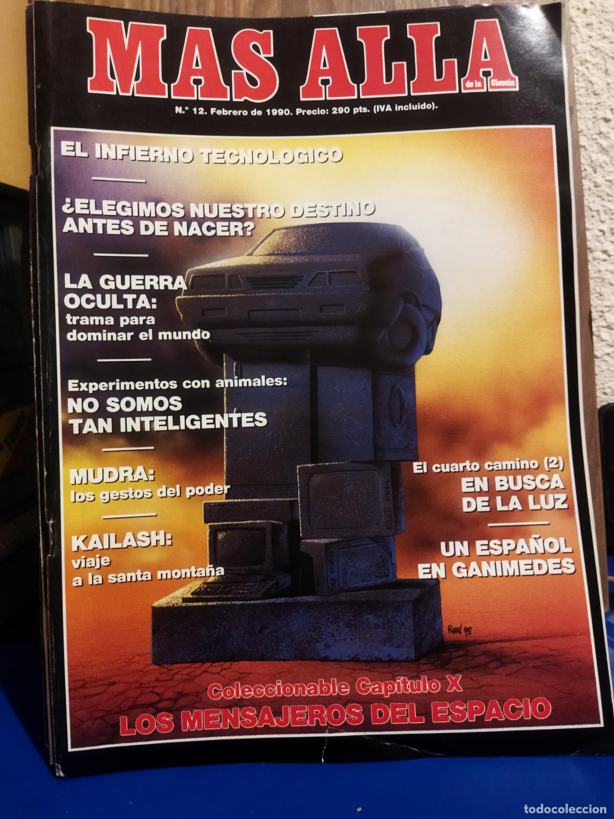 Coleccionismo de Revistas y Peri&oacute;dicos: M&aacute;s alla de la ciencia n&uacute;mero 12