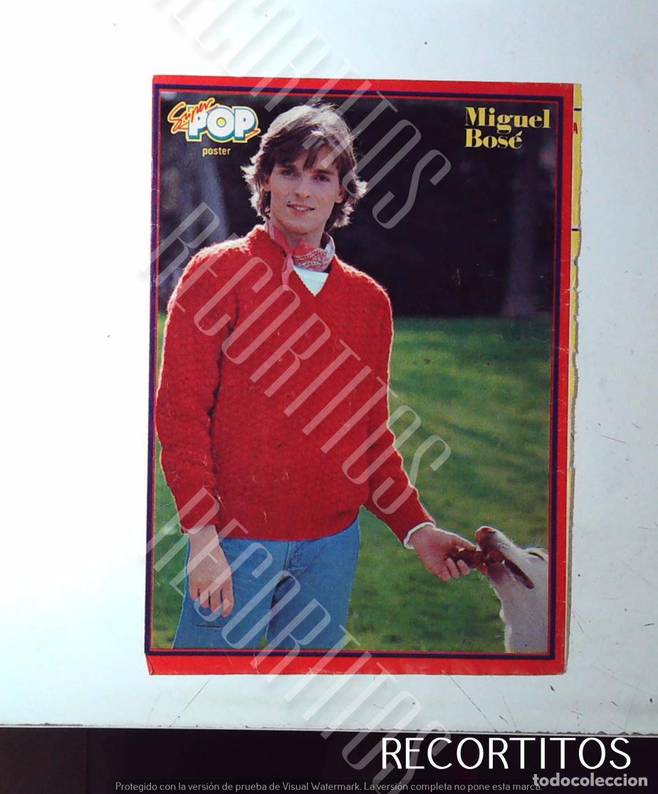 Coleccionismo de Revistas y Peri&oacute;dicos: POSTER MIGUEL BOSE SUPER POP