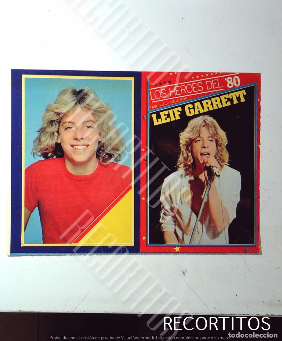 Coleccionismo de Revistas y Peri&oacute;dicos: LEIF GARRET POSTER LOS HEROES DEL 80 SUPER POP