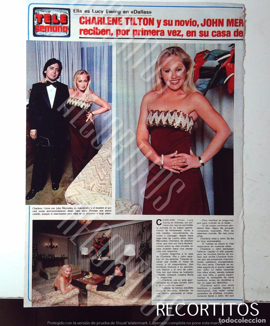 Coleccionismo de Revistas y Peri&oacute;dicos: CHARLENE TILTON DALLAS LUCY EWING