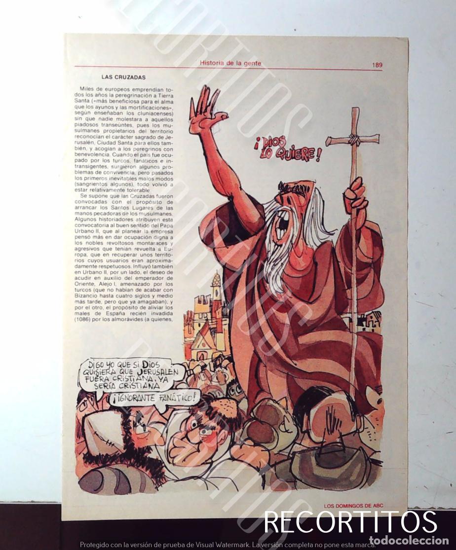 Coleccionismo de Revistas y Peri&oacute;dicos: MINGOTE HISTORIA DE LA GENTE LAS CRUZADAS