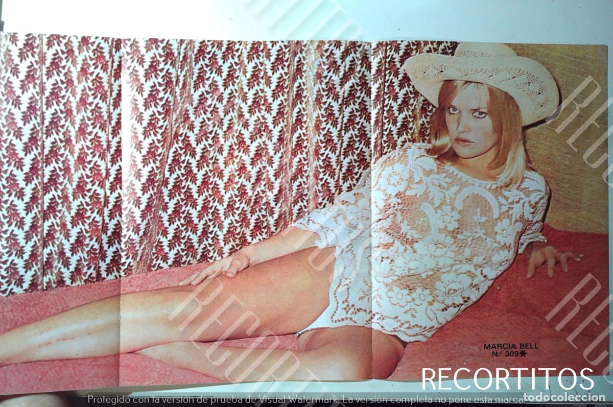 Collectionnisme de Revues et Journaux: MARCIA BELL STEFANI SANDRELLI FRANCO NERO PEDRO MARI SANCHEZ TRIPTICO ROFER GIRL PIN UP