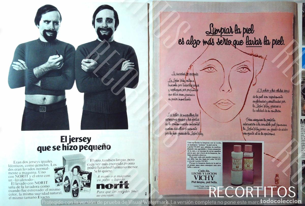 Coleccionismo de Revistas y Peri&oacute;dicos: vichy anuncio publicidad NORIT
