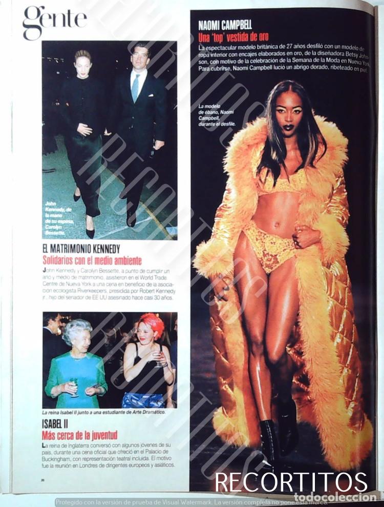 Coleccionismo de Revistas y Peri&oacute;dicos: JOHN JOHN KENNEDY NAOMI CAMPBELL