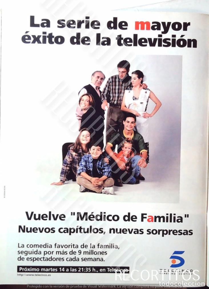 Coleccionismo de Revistas y Peri&oacute;dicos: MEDICO DE FAMILIA EMILIO ARAGON LYDIA BOSCH LA JUANI LIDIA