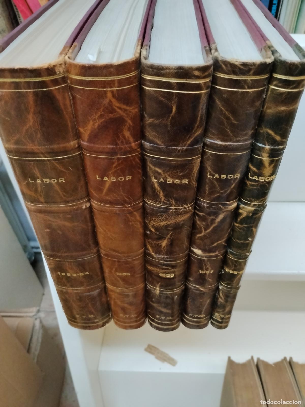 Coleccionismo de Revistas y Peri&oacute;dicos: REVISTA LABOR - LLEIDA, COMPLETA (1953 AL 1959) - DEL N&ordm; 1 AL 220 -