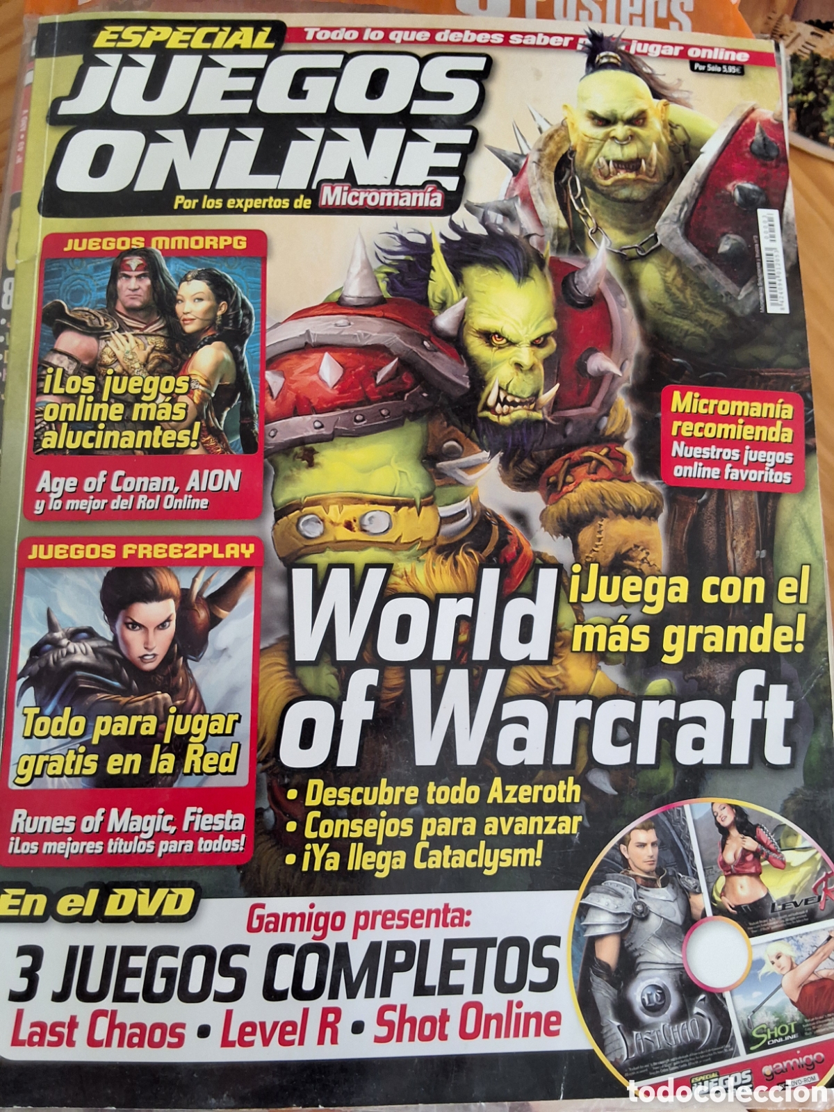 Coleccionismo de Revistas y Peri&oacute;dicos: Juegos on line revista juegos revista micromania incluye CD