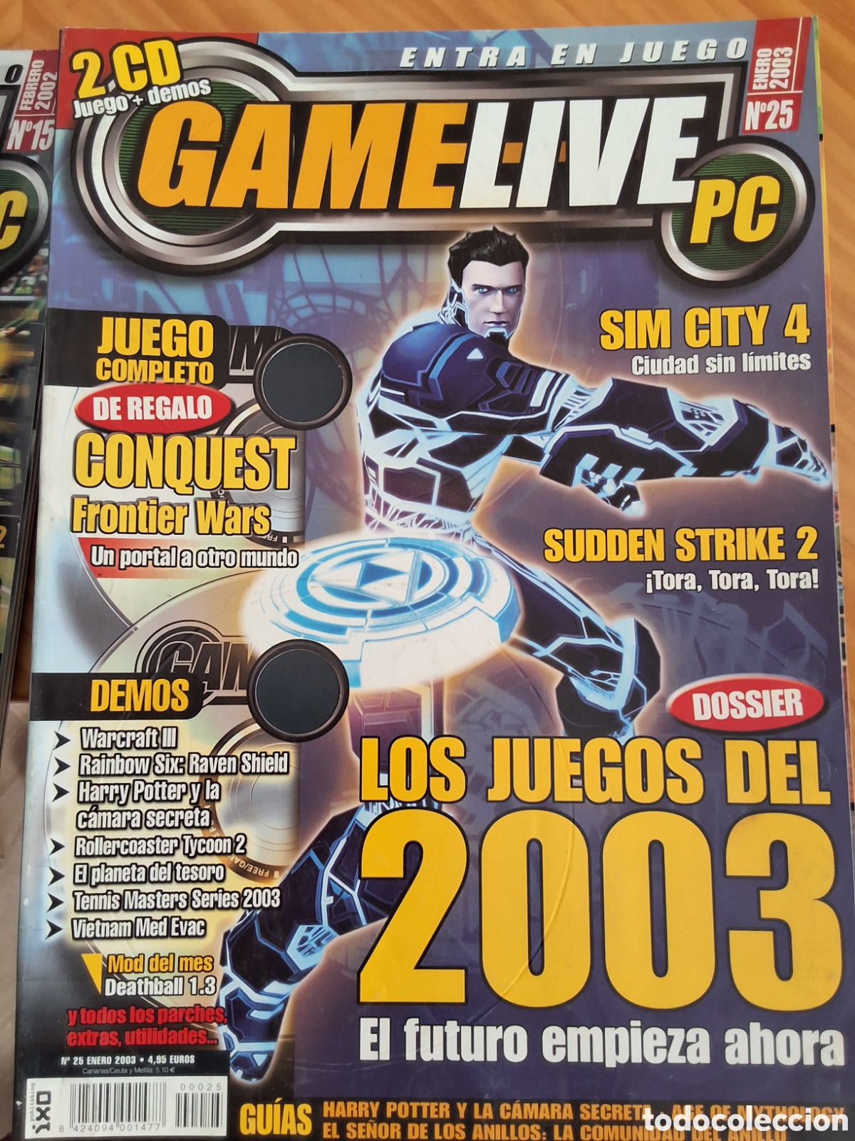 Colecionismo de Revistas e Jornais: Game live revista juegos pc n&uacute;mero 25 a&ntilde;o 2003/1