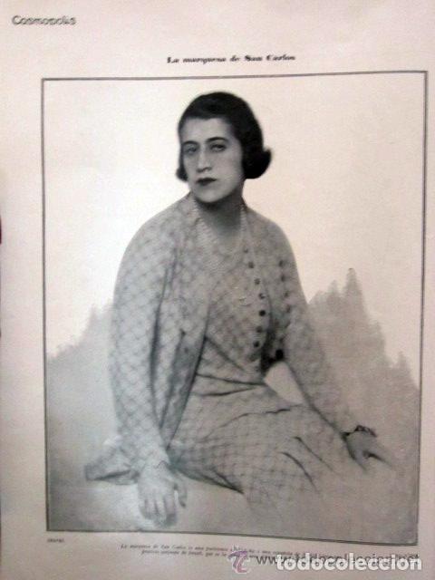 Collezionismo di Riviste e Giornali: La marquesa de San Carlos - 1929 * COSM&Oacute;POLIS *