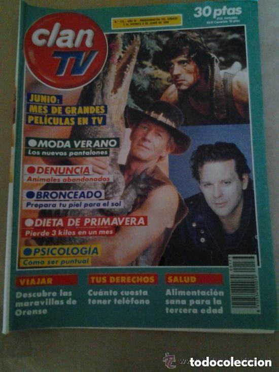 Collezionismo di Riviste e Giornali: CLAN TV -N 173 - 2 AL 8 JUNIO 1990 - GRANDES PELICULAS EN TV . Mira todos mis dem&aacute;s art&iacute;culos