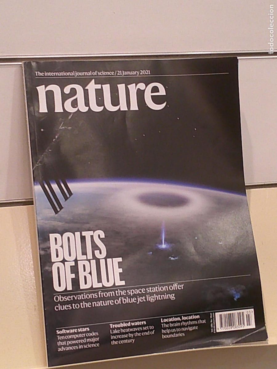 Coleccionismo de Revistas y Peri&oacute;dicos: NATURE VOL. 589, N&ordm; 7842 THE INTERNATIONAL JOURNAL OF SCIENCE 21 JANUARY 2021